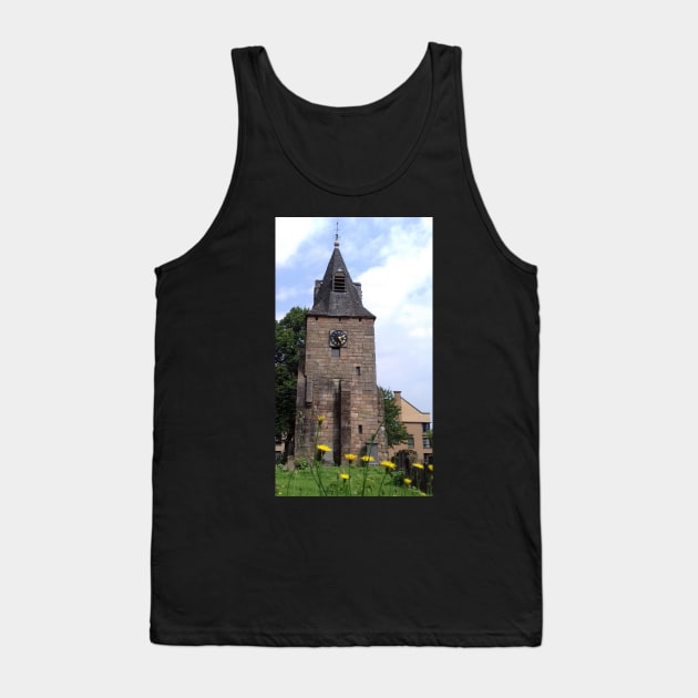 Church Tower, Rutherglen Old Parish Church, Scotland Tank Top by MagsWilliamson